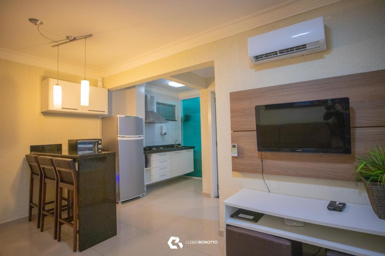 Flat Com Piscina Termica No Bombinhas Summer Beach Eksteriør billede